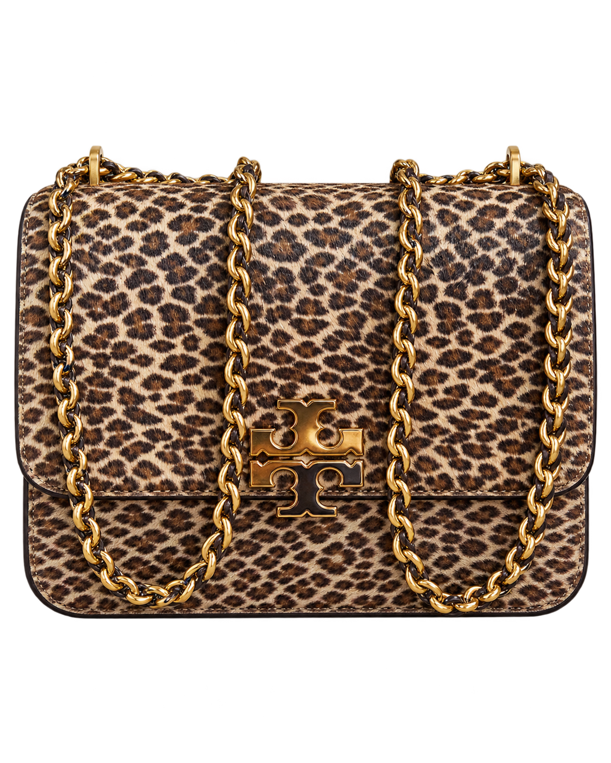 Tory Burch Small Eleanor Convertible Calf Hair Shoulder Bag