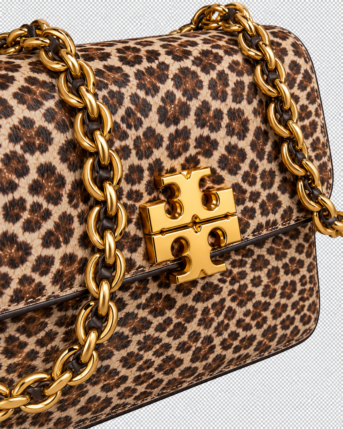 Tory Burch Small Eleanor Convertible Calf Hair Shoulder Bag