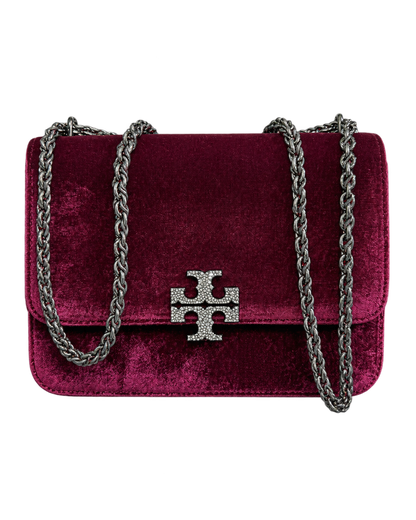 Tory Burch Velvet Cross Body Bag