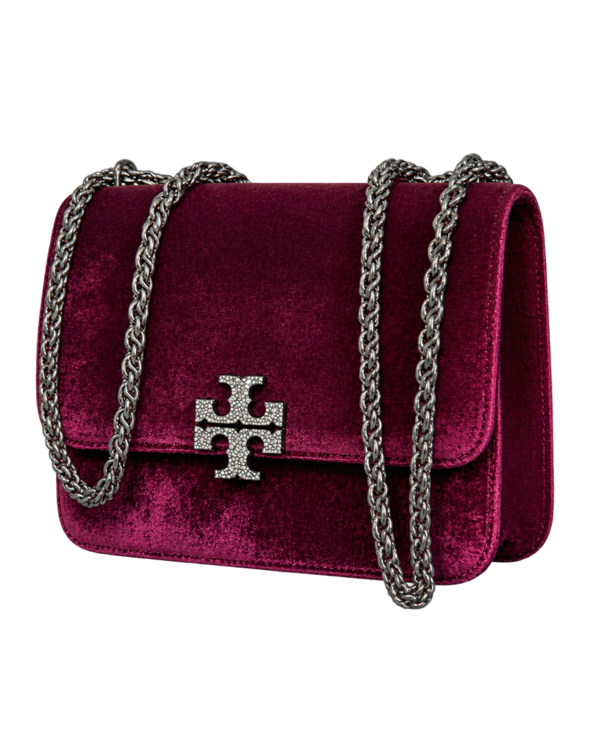 Tory Burch Velvet Cross Body Bag