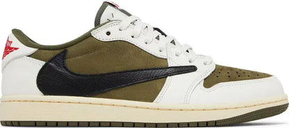 Nike Air Jordan 1 x Travis Scott Retro Low OG SP ' Medium Olive' - Size: UK 3 Sneakers | Shop From The Mirage