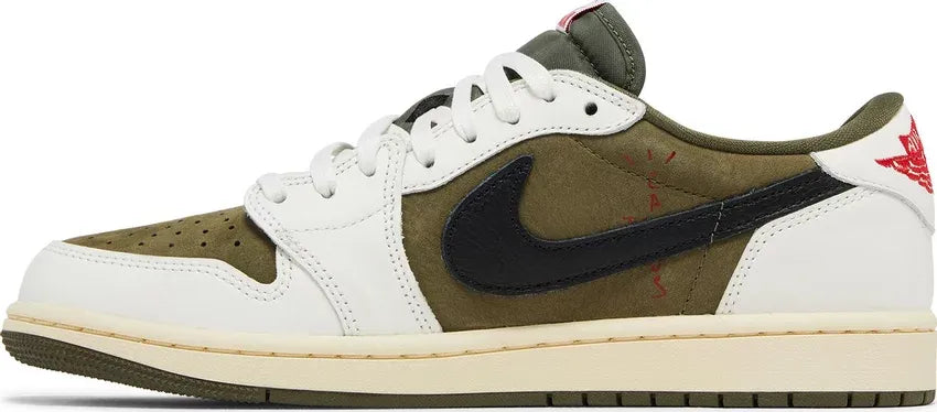 Nike Air Jordan 1 x Travis Scott Retro Low OG SP ' Medium Olive' - Size: UK 3 Sneakers | Shop From The Mirage