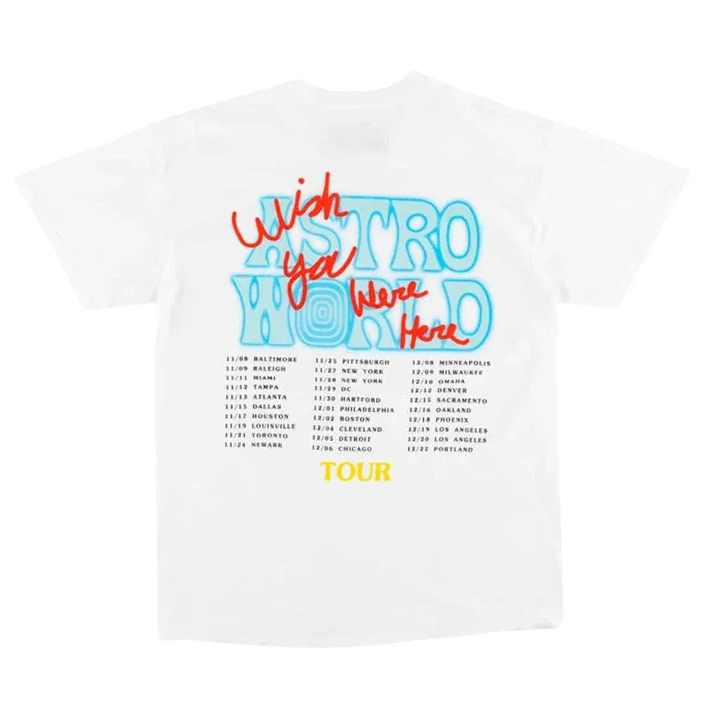 Travis Scott No Bystanders Tee 'White'
