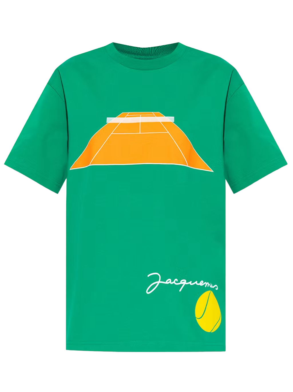 Jacquemus Tennis Print Le T-Shirt in Green