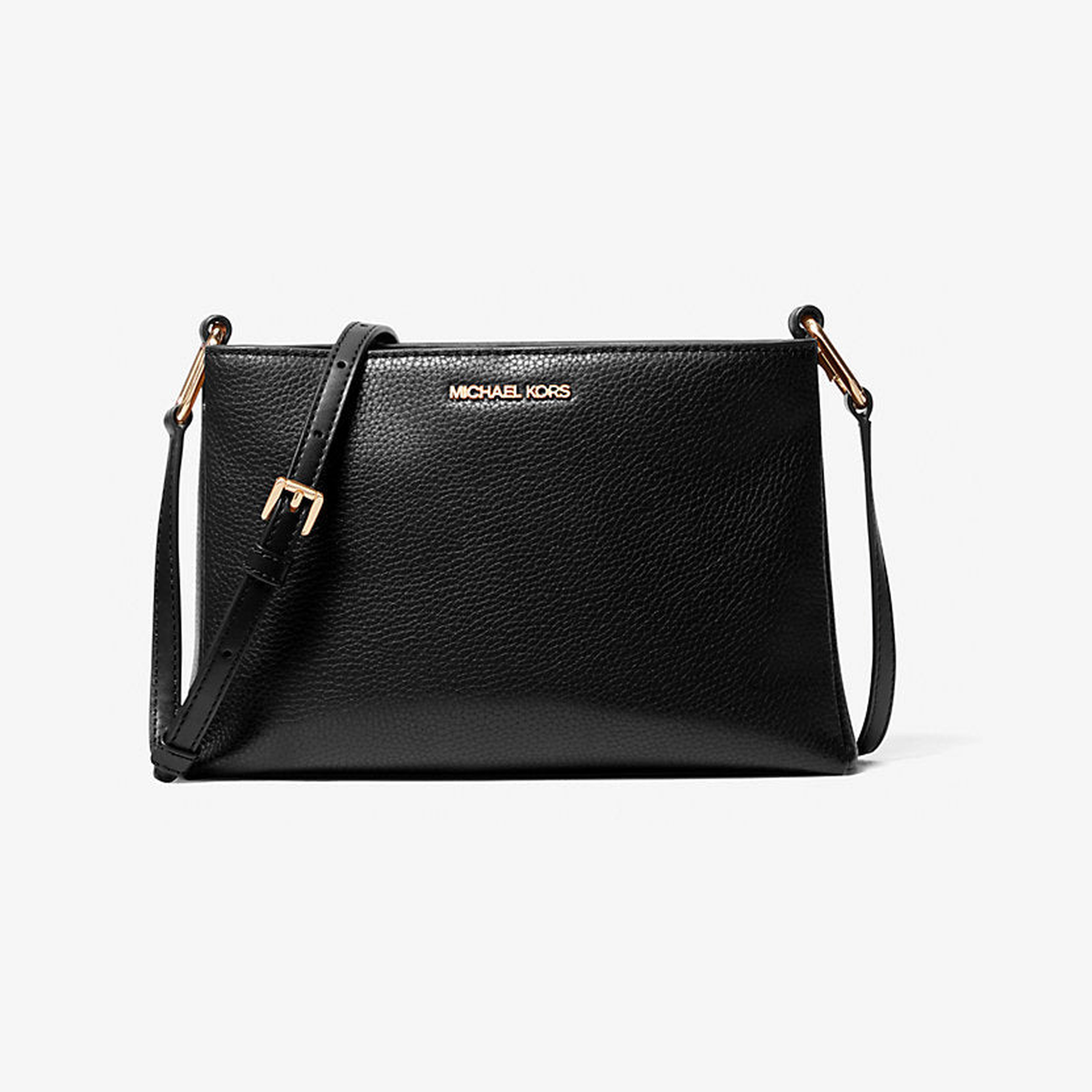 Trisha Medium Pebbled Leather Crossbody Bag
