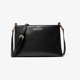 Trisha Medium Pebbled Leather Crossbody Bag