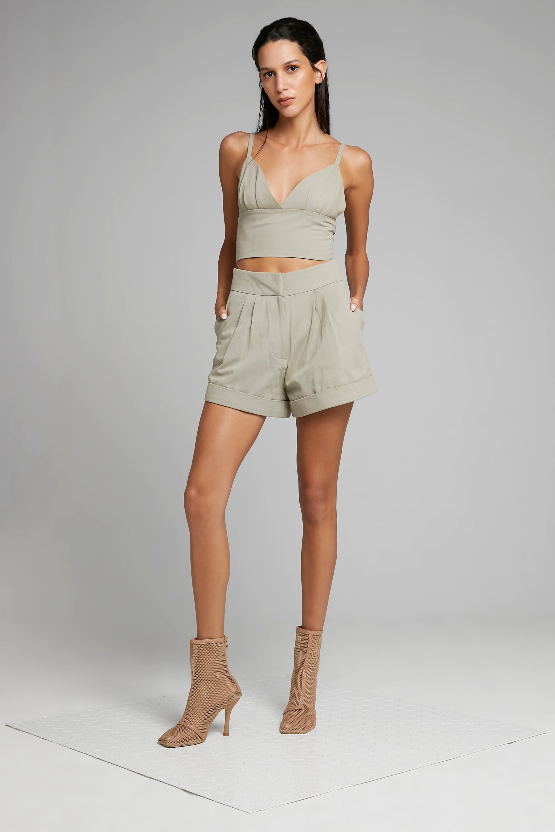 TWILL V BRALETTE