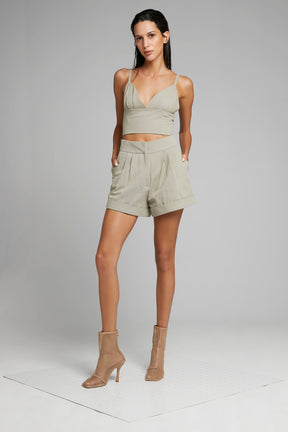 TWILL V BRALETTE