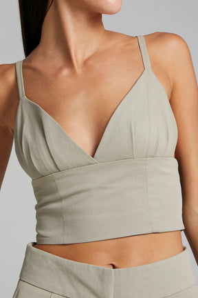 TWILL V BRALETTE