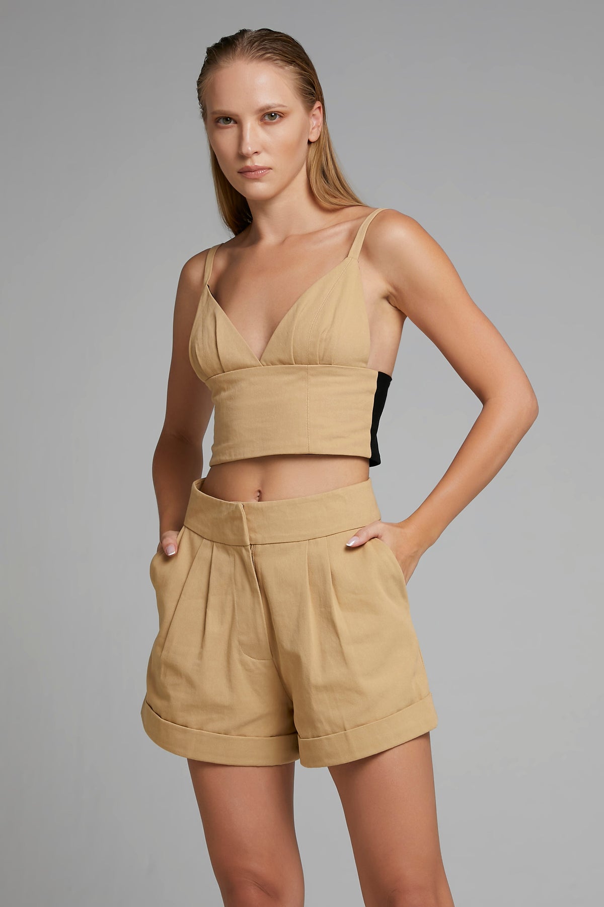 TWILL V BRALETTE