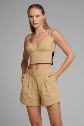 TWILL V BRALETTE