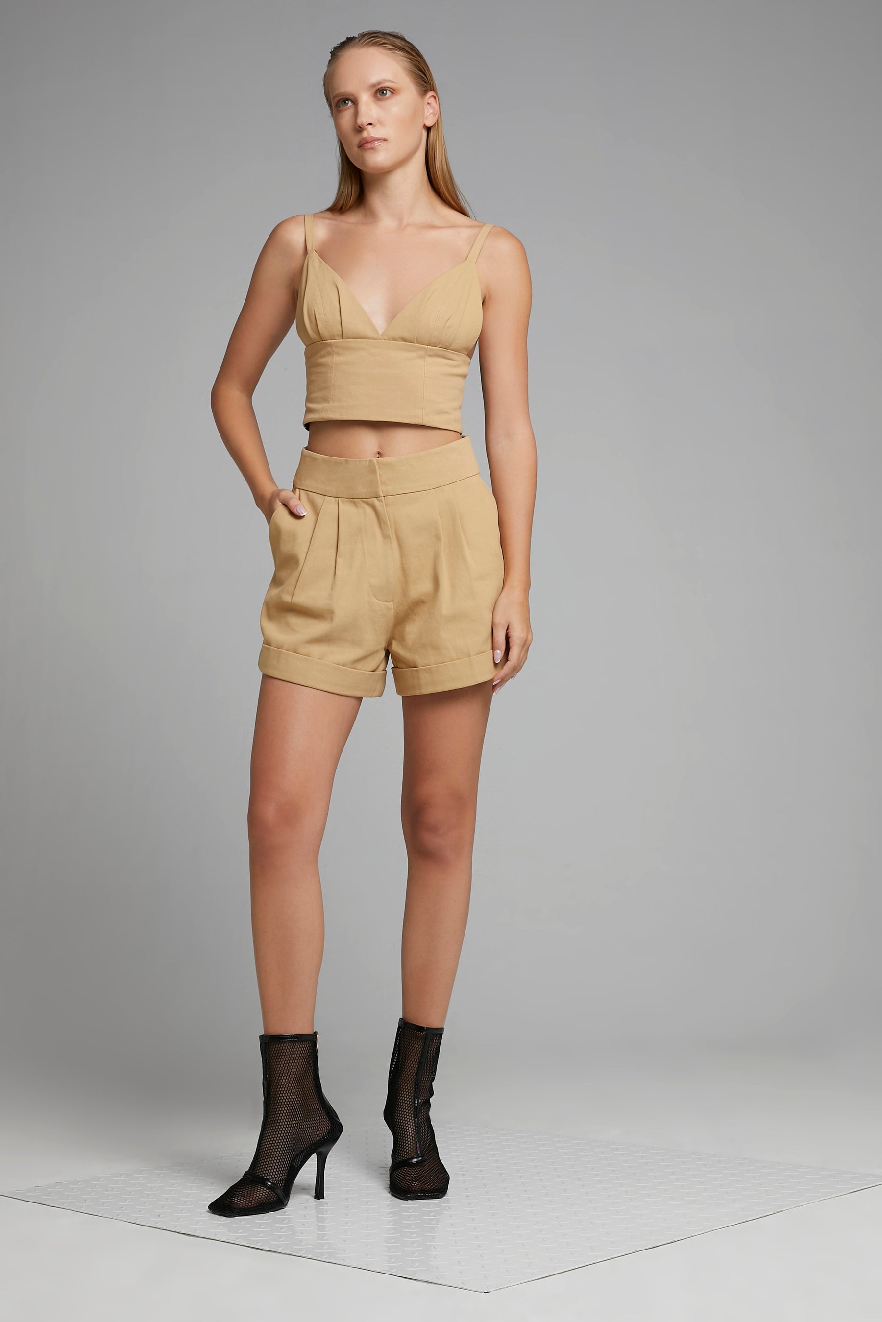 TWILL V BRALETTE