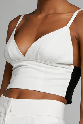 TWILL V BRALETTE