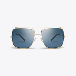 Eleanor Oversized Metal Square Sunglasses