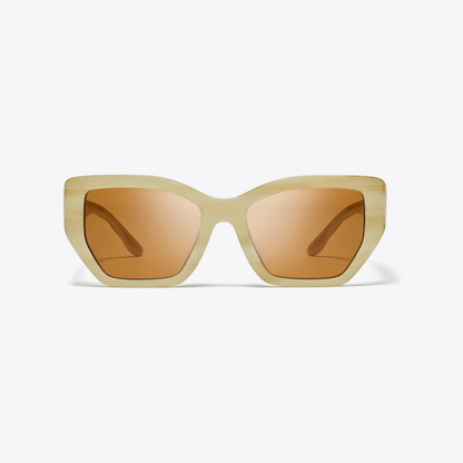 Kira Oversized Geometric Sunglasses