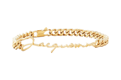 Typographic Script La Gourmette Jacquemus Bracelet