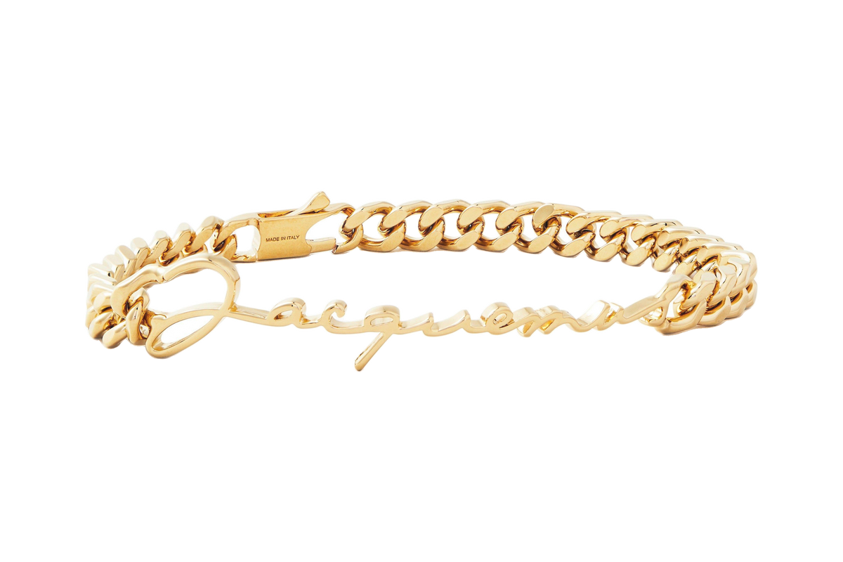 Typographic Script La Gourmette Jacquemus Bracelet