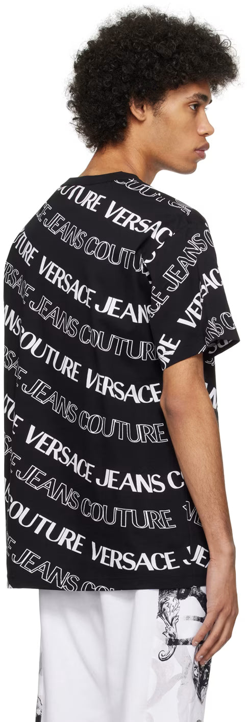 Black Jacquard T-Shirt