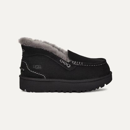 UGG® Ansley Parc – Elevated Suede Loafers with Sheepskin & UGGplush™ Lining