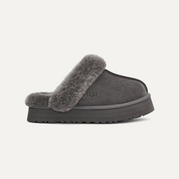 UGG® Disquette Platform Slipper – Sheepskin Comfort with Retro Style