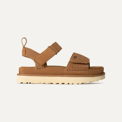 UGG® Goldenstar Sandal – Suede Platform Sandals with Adjustable Straps & Eco Footbed