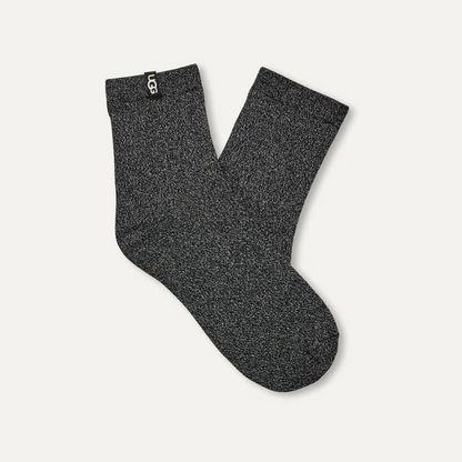 UGG® Lavinia Shimmer Quarter Socks – Sparkle in Every Step