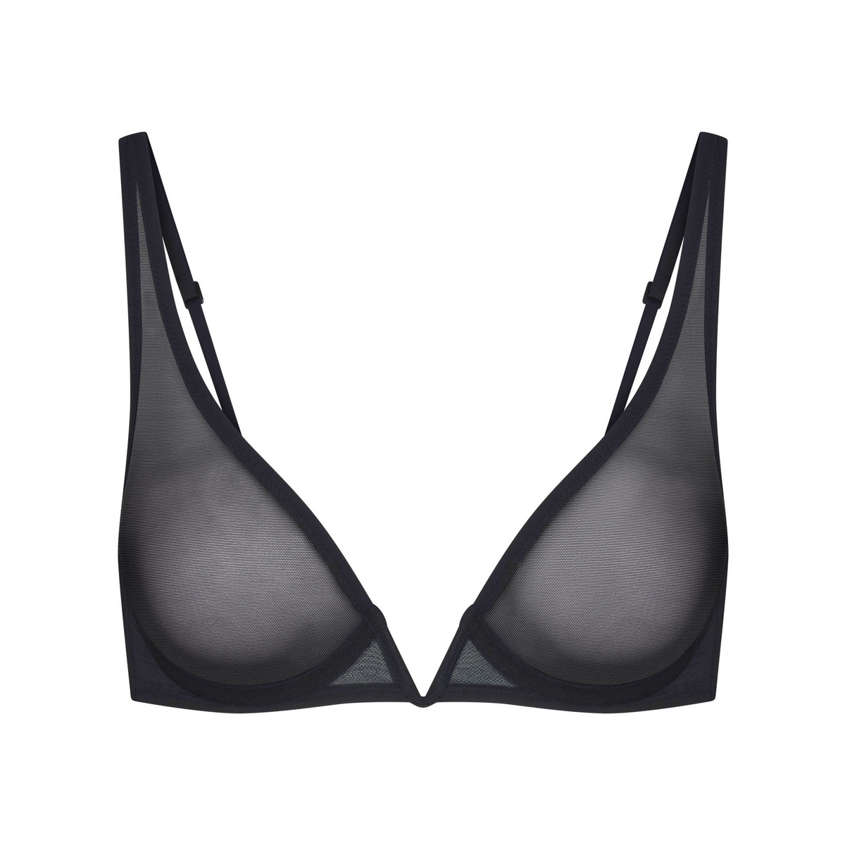 Ultra Fine Mesh Deep Plunge Bra