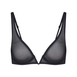 Ultra Fine Mesh Deep Plunge Bra