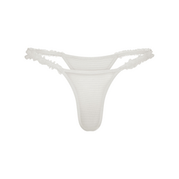 Ultra Fine Mesh Ruffle String Thong
