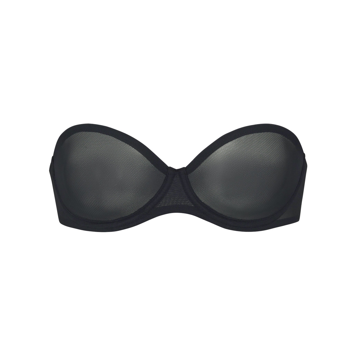 Ultra Fine Mesh Strapless Bra