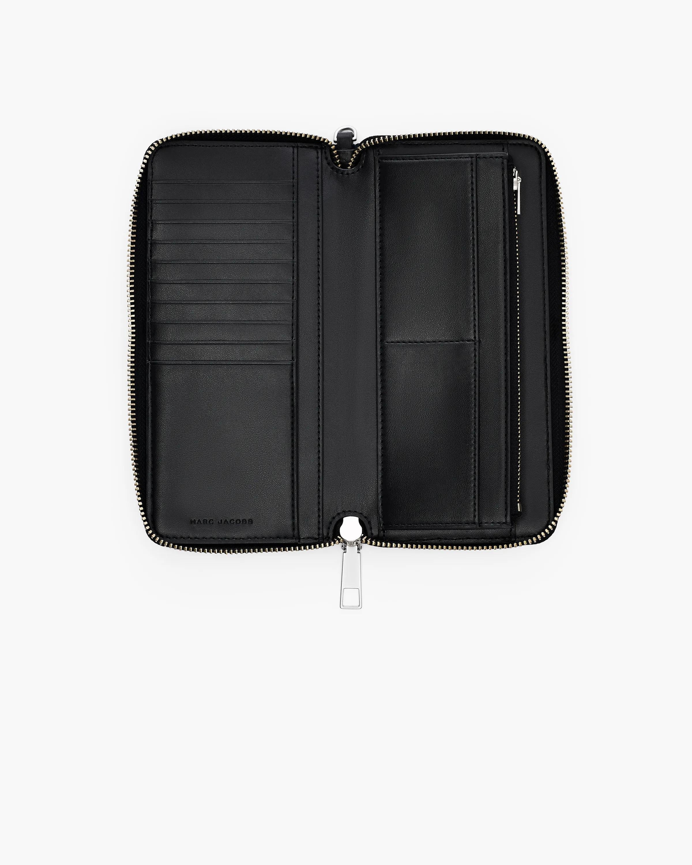 The Stripe Canvas Continental Wallet