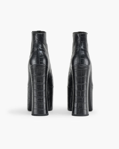The Croc Embossed Kiki Ankle Boot