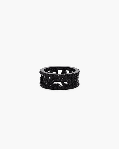 The Monogram Pave Ring