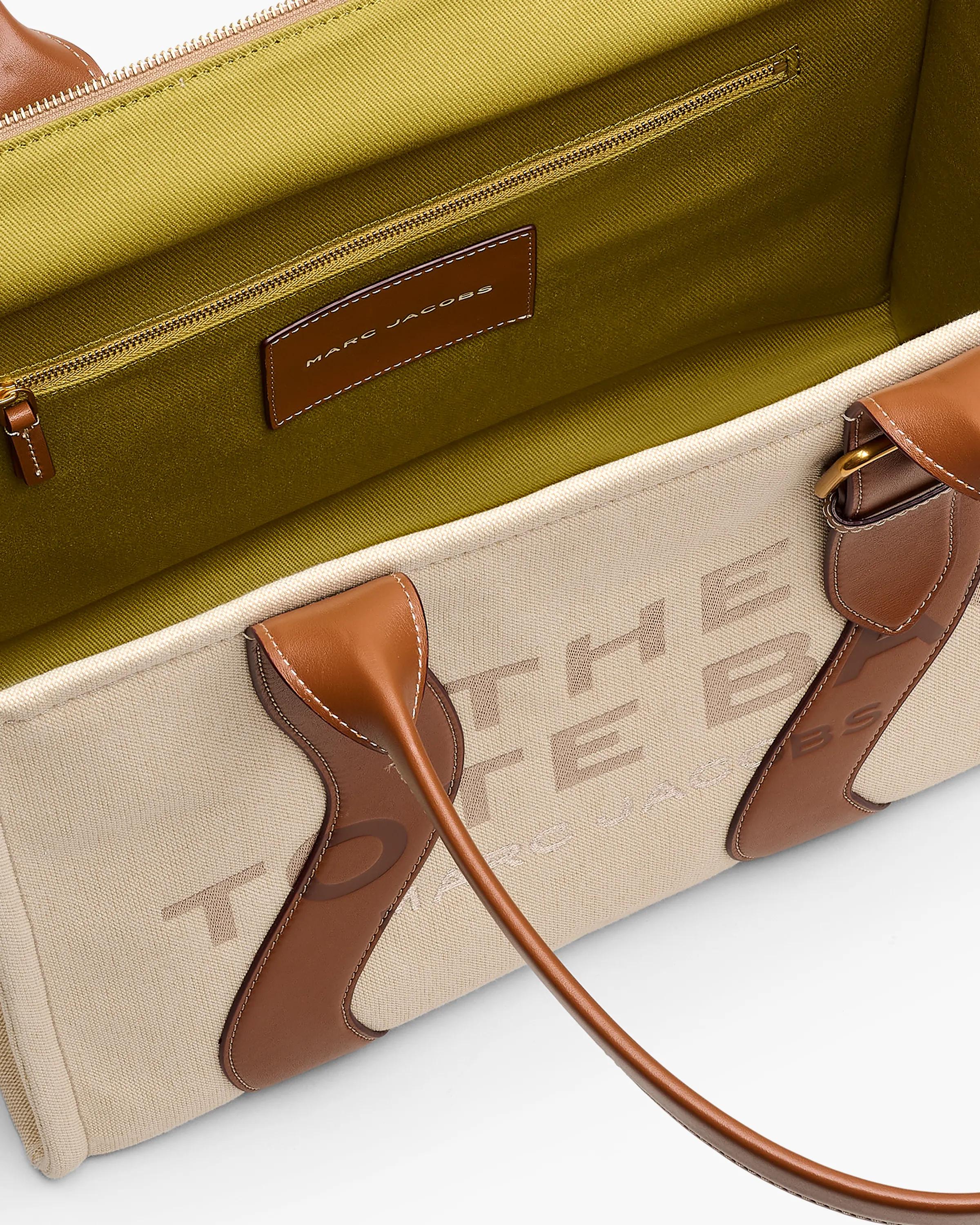 The Wavy Canvas Large Tote Bag