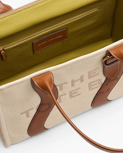 The Wavy Canvas Large Tote Bag