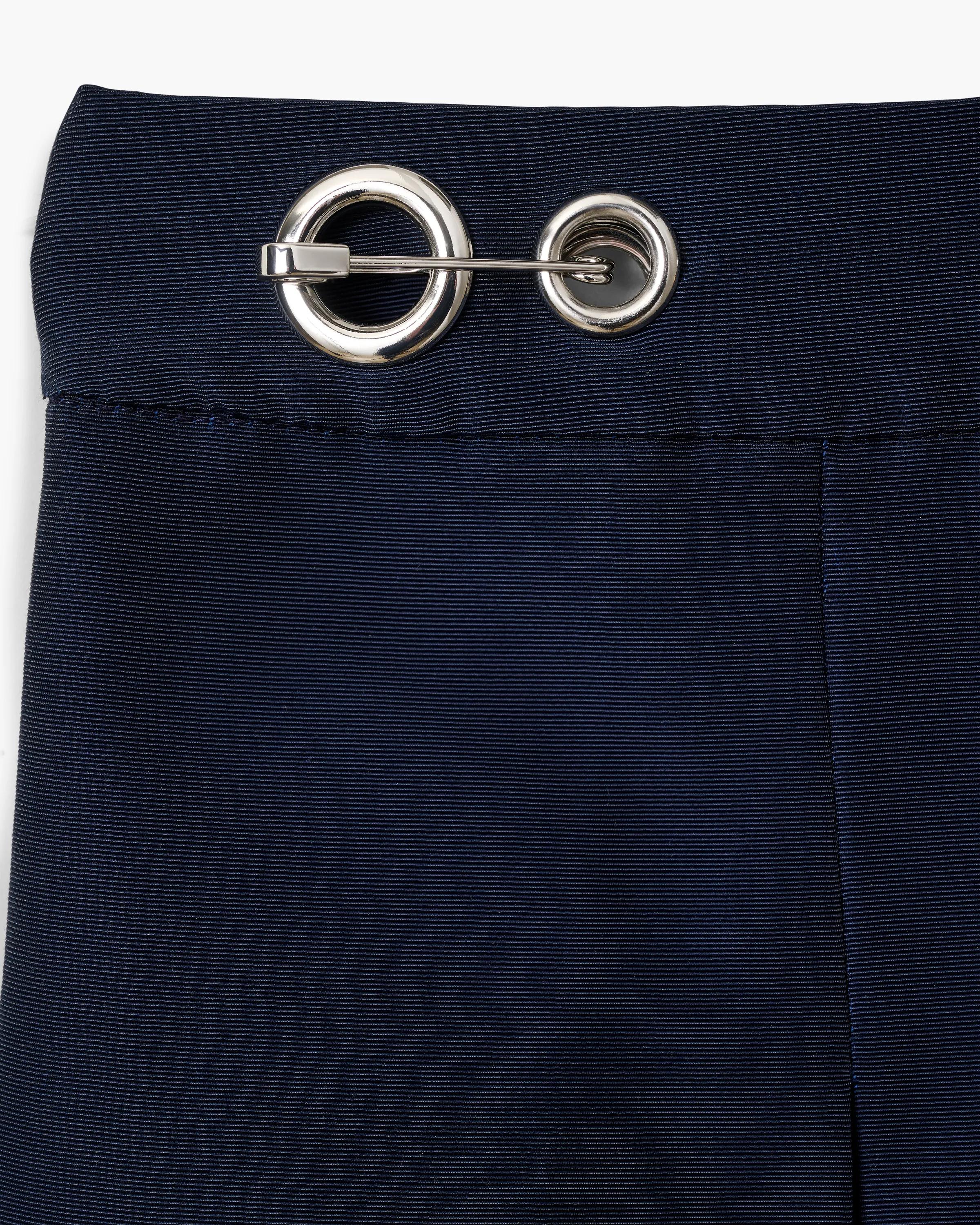 Safety Pin Pleated Skirt