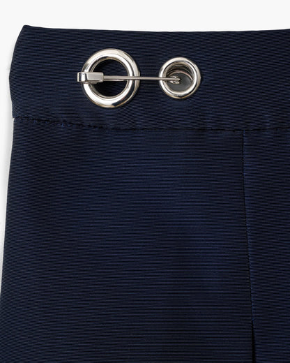 Safety Pin Pleated Skirt