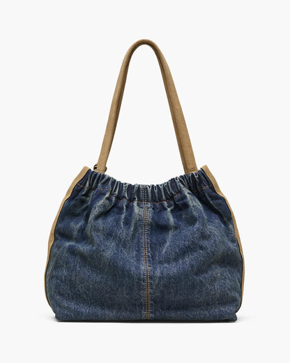 The Denim Suede Cristina Tote
