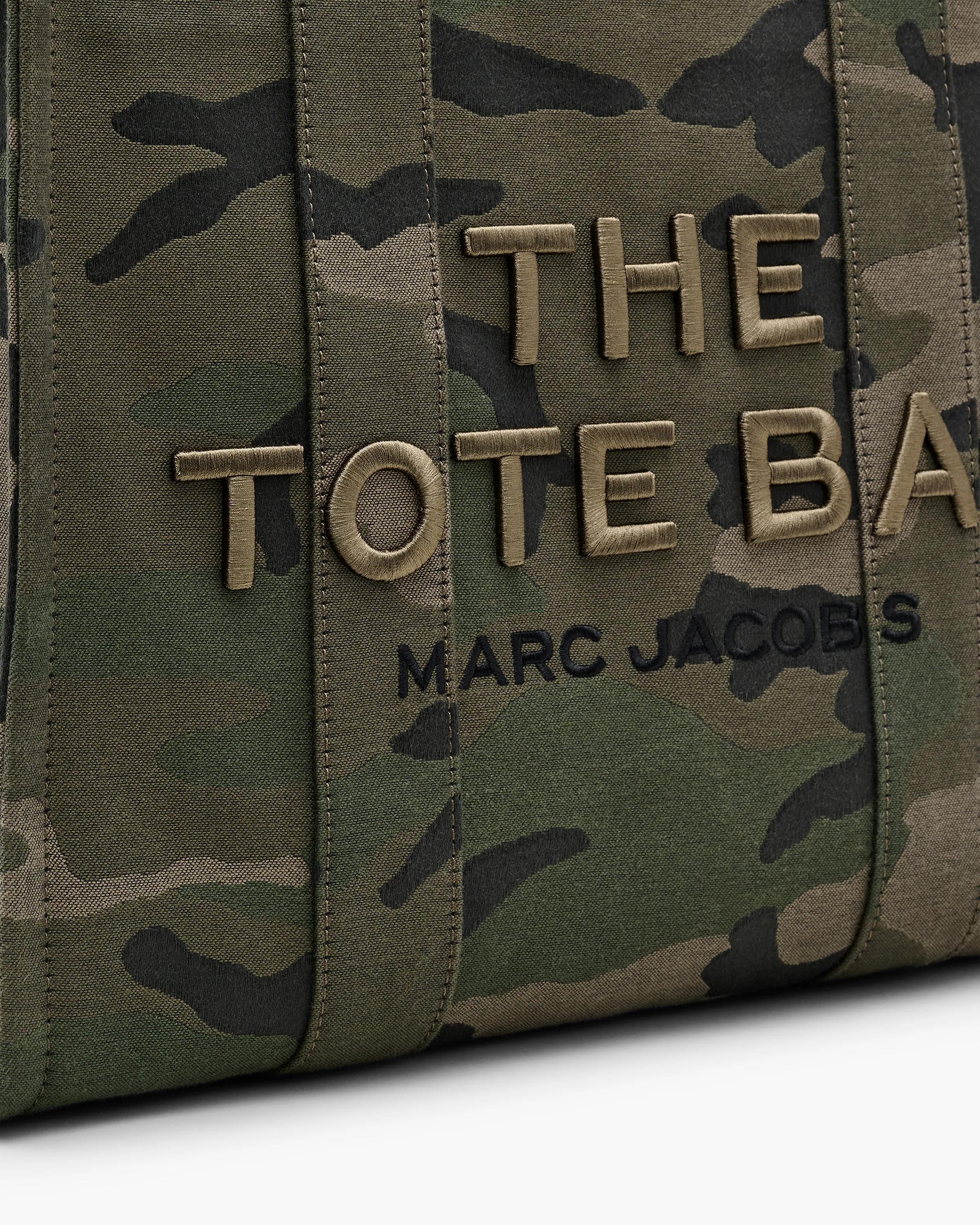 The Camo Jacquard Large Tote Bag