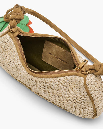 The Summer Woven Charm Shoulder Bag