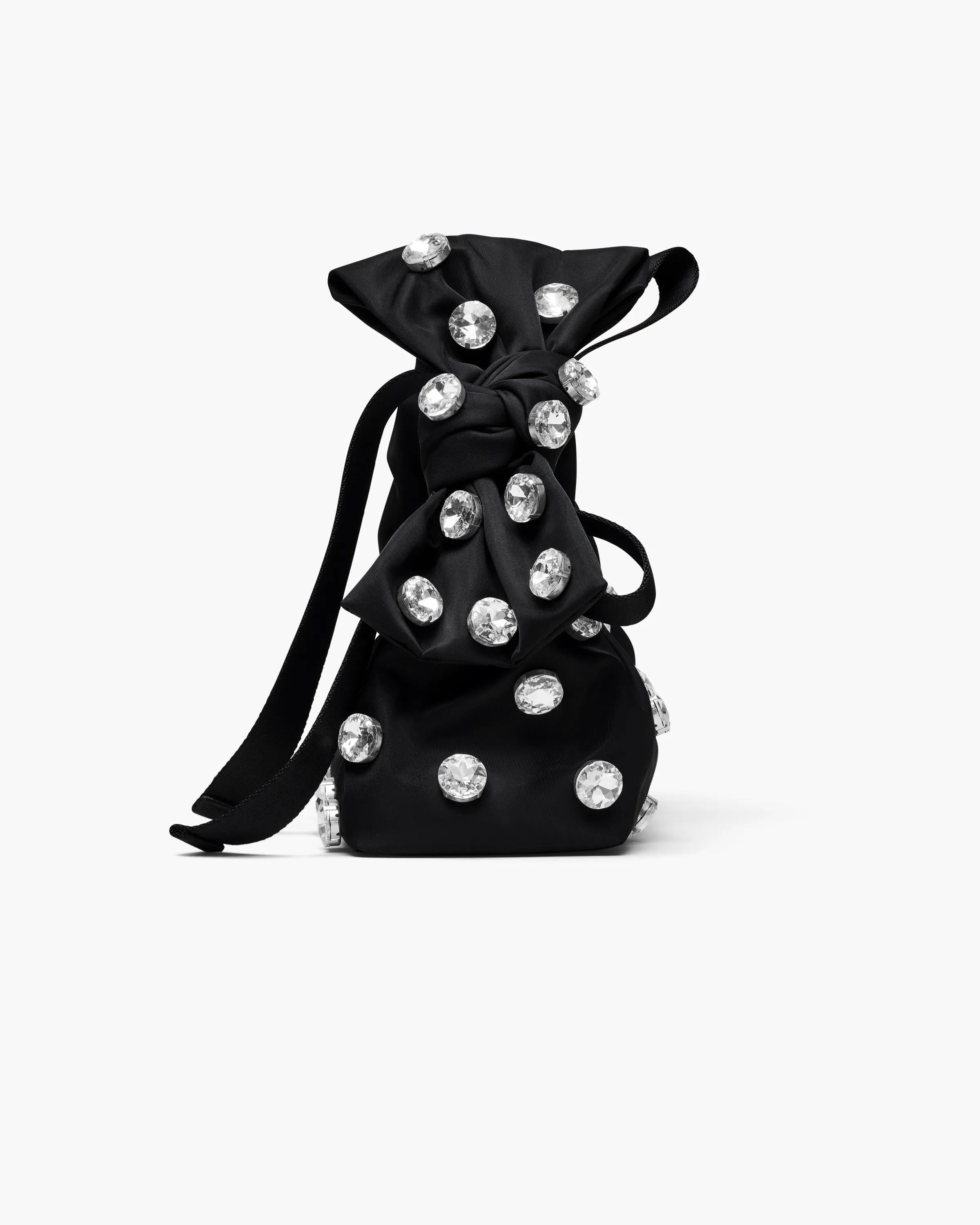 The Gem Nylon Bow Mini Sack Bag