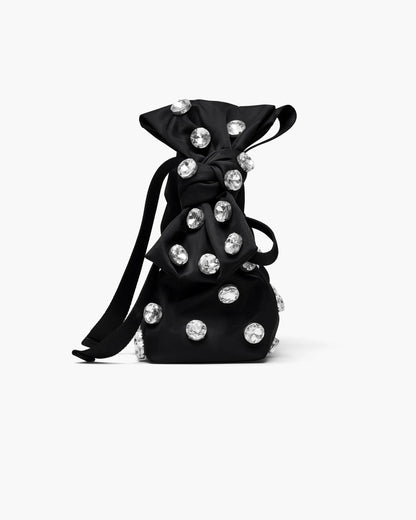 The Gem Nylon Bow Mini Sack Bag