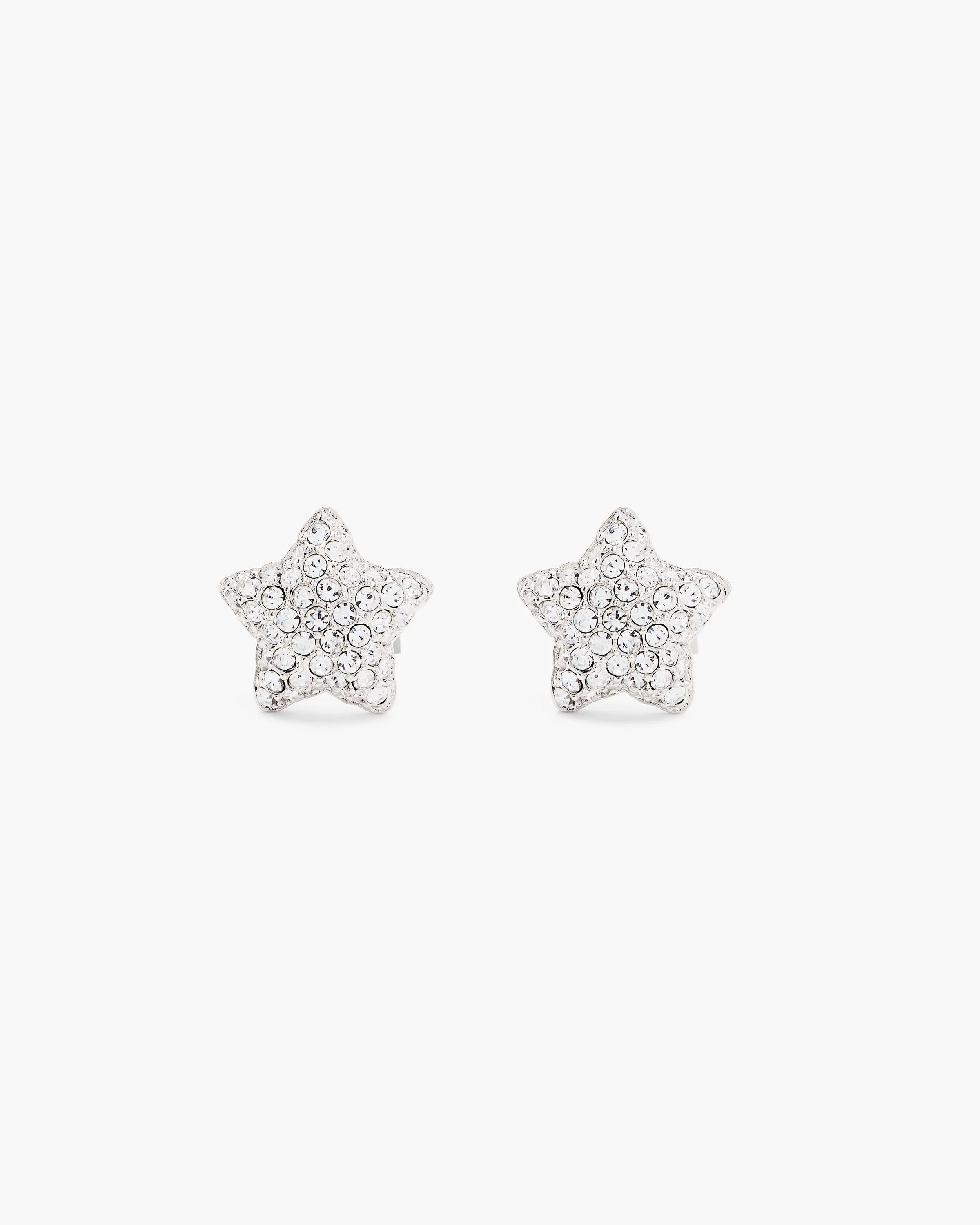 The Star Pave Stud Earrings