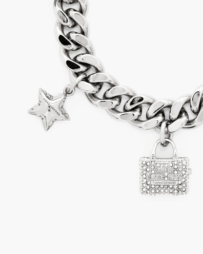 The Pave Mini Icon Charm Bracelet