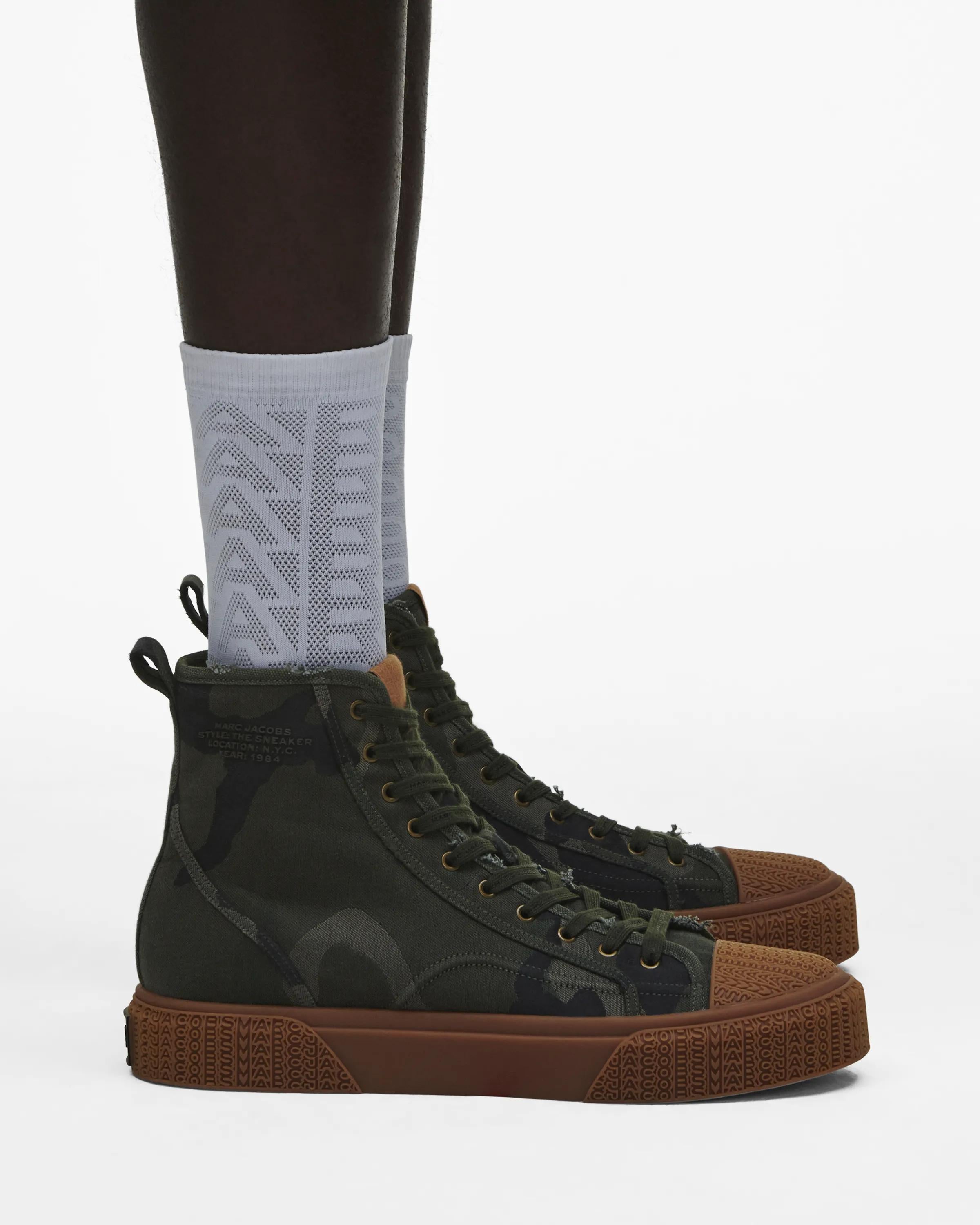 The Camo Jacquard High Top Sneaker