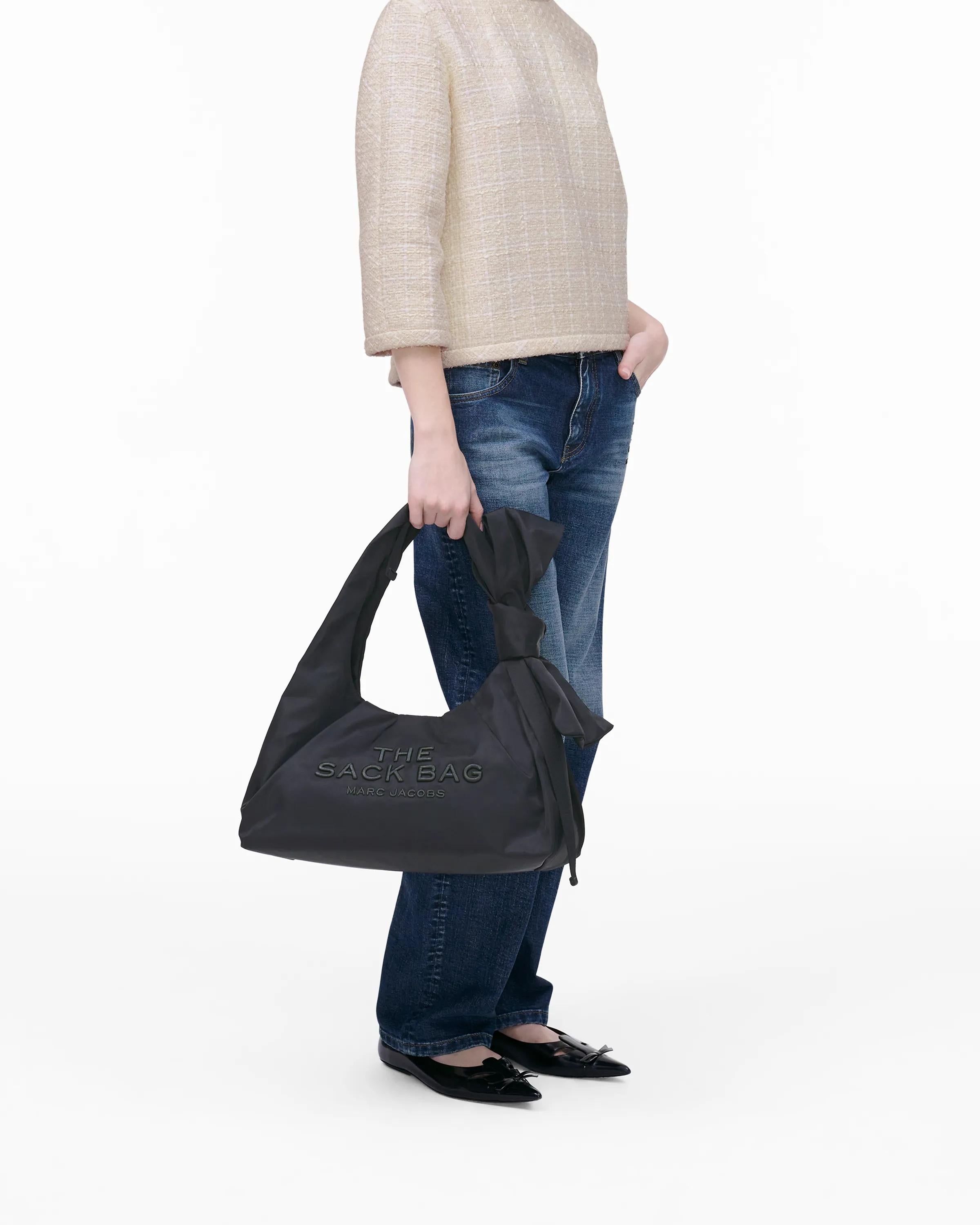 The Bow Nylon Sack Bag
