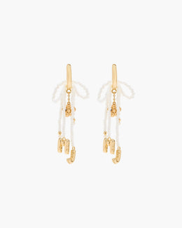 The Beaded MJ Balloon Earrnigs