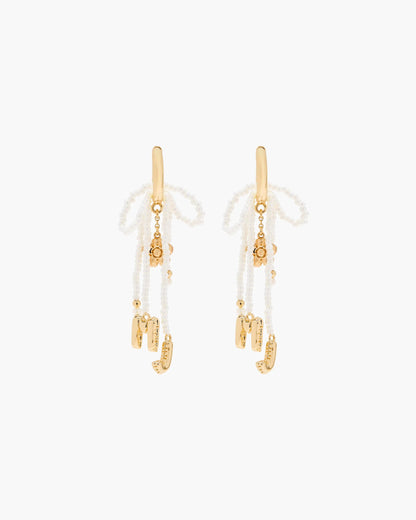 The Beaded MJ Balloon Earrnigs