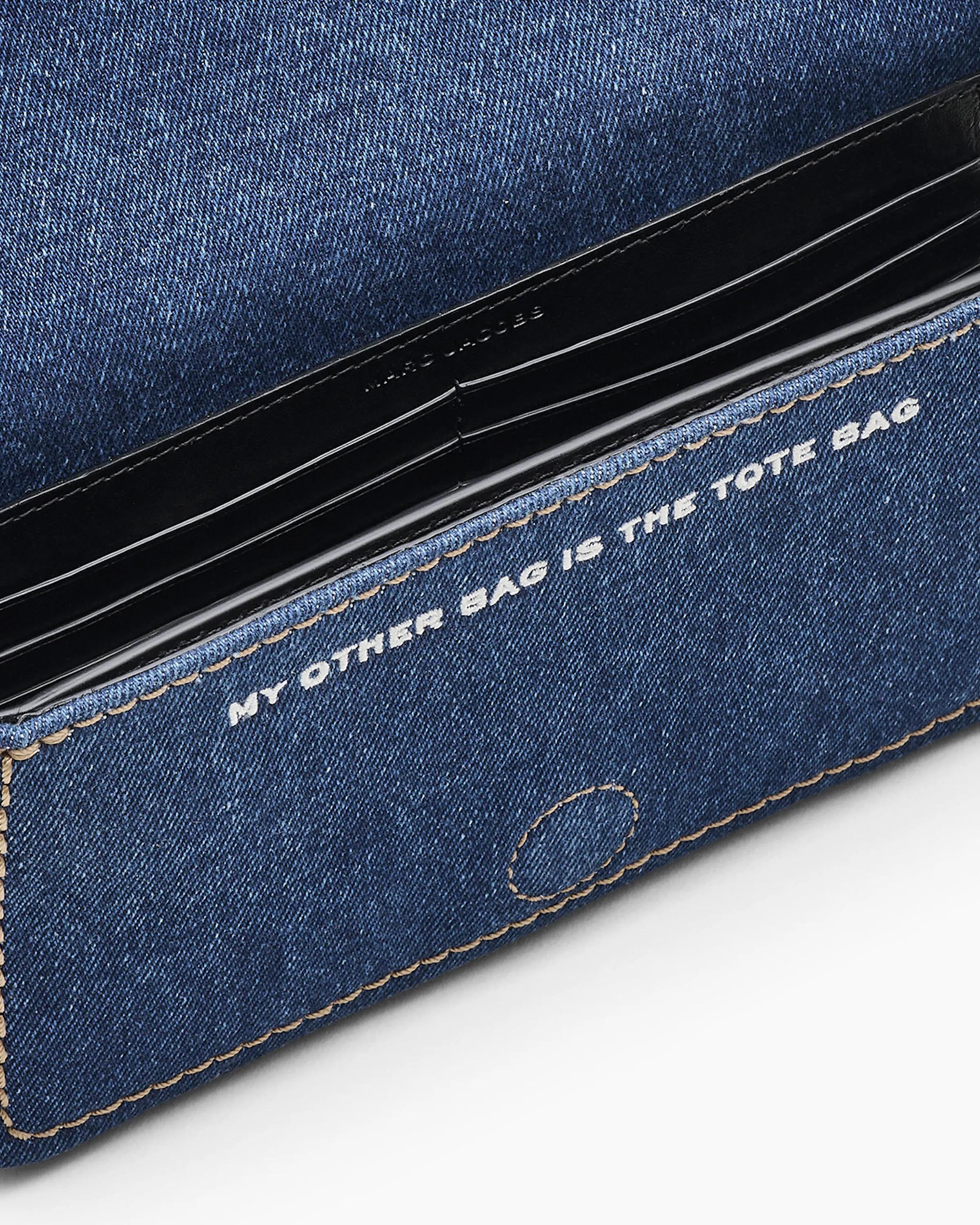 The Denim Chain Mini Bag