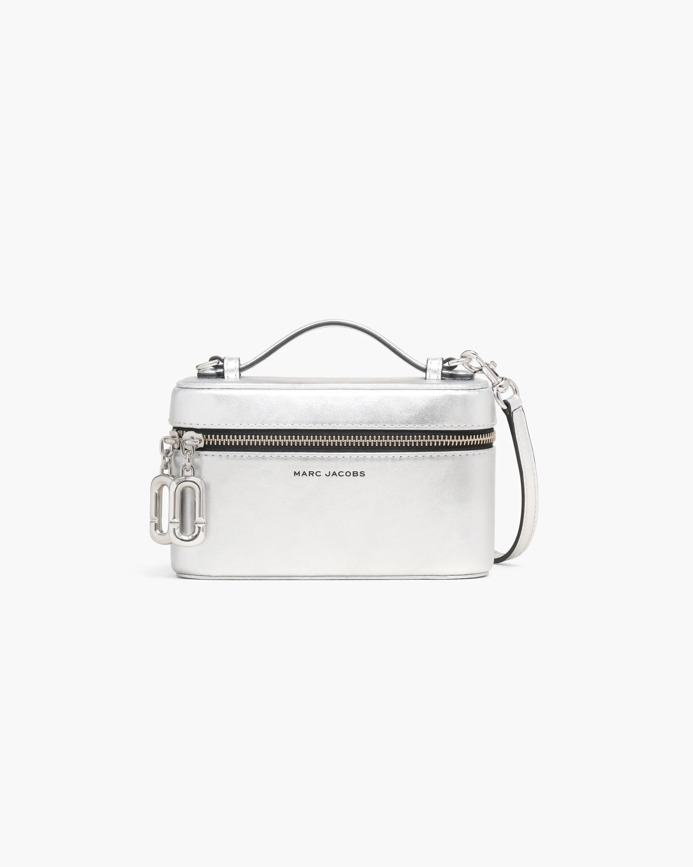 Scene Vanity Bag In Metallic